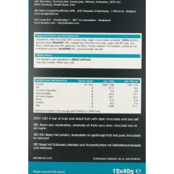 Clearance Noten Bar Pure Chocolade & Zeezout 12 x 45 gr Snacks|Glutenvrij