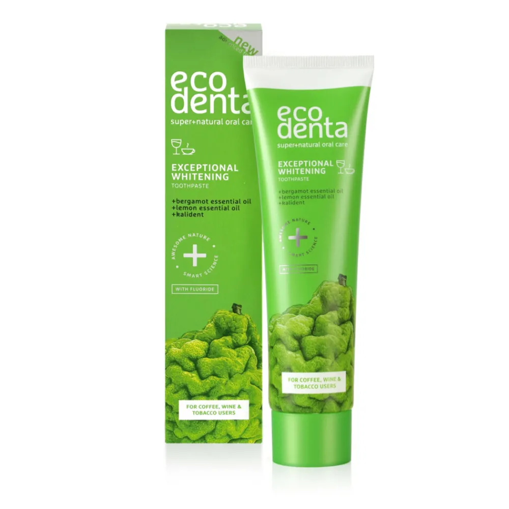 Spoelen & Poetsen<Ecodenta Tandpasta Whitening Bergamot Citroenoliën & Kalident 100 ml