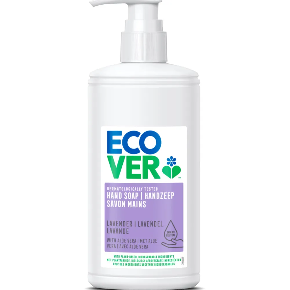 Keukenartikelen|Handverzorging<Ecover Handzeep Lavendel Zonder Pompje 250 ml