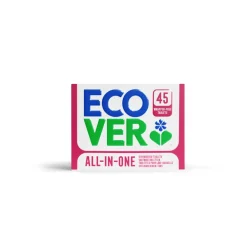 Machineafwas<Ecover Vaatwastabletten All-in-One 45 stuks