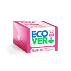Machineafwas<Ecover Vaatwastabletten All-in-One 45 stuks