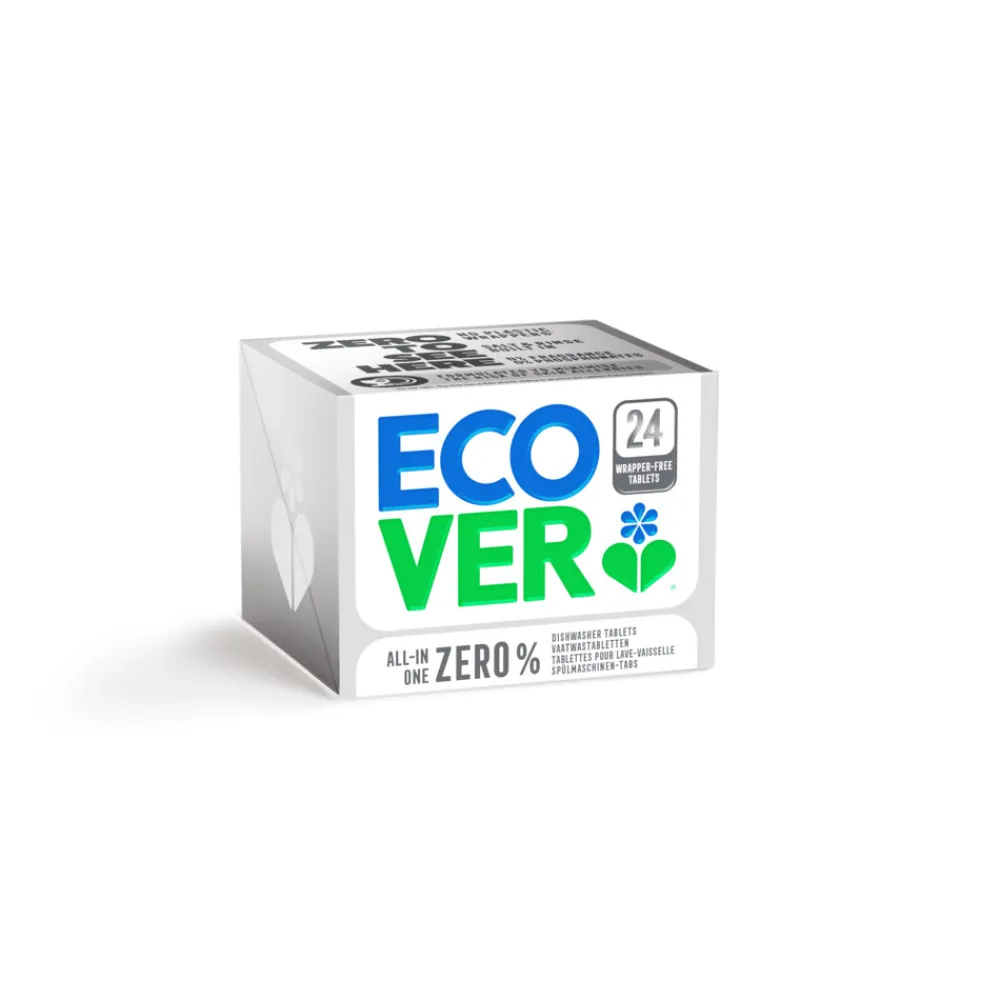 Vaatwastabletten All-in-One Zero% 24 stuks^Ecover Online