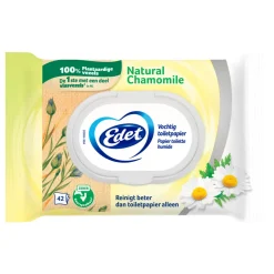 Toiletpapier<Edet Kamille Vochtige Toiletpapier 42 stuks
