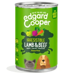 Blik Vers Vlees Hondenvoer Lam - Rund 400 gr^Edgard & Cooper Sale