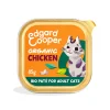 Kattenvoer<Edgard & Cooper Kattenvoer Adult Pate Biologische Kip 85 gr