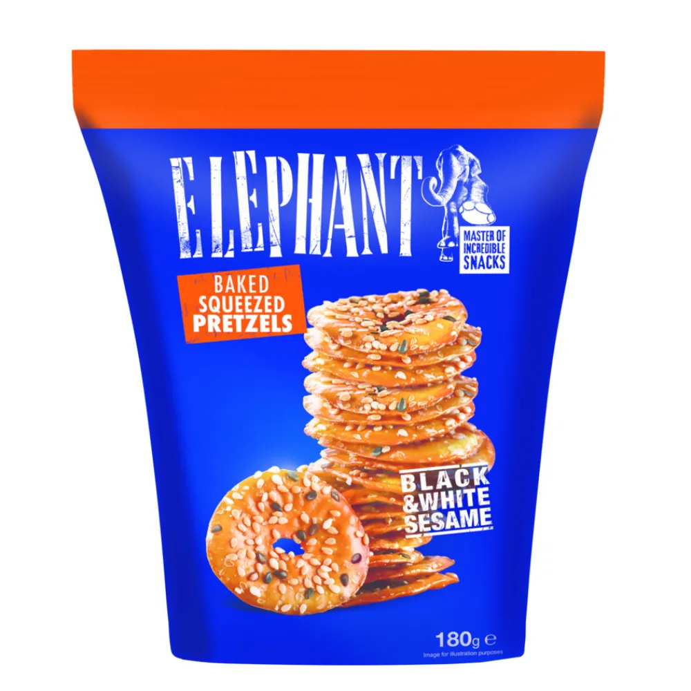 Clearance Pretzels Sesam 180 gr Snacks