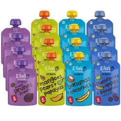 Ella's Kitchen 16 stuks Knijpzakjes Pakket^Ellas Kitchen Best