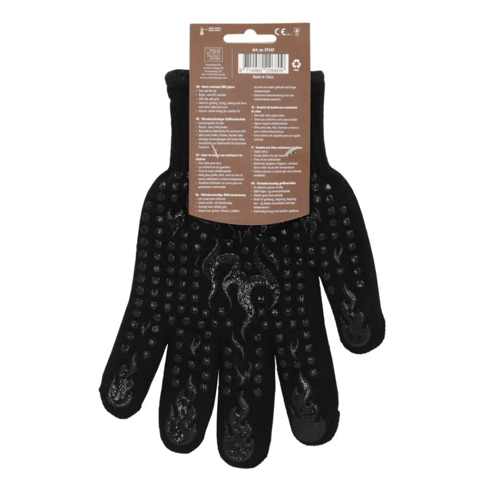 BBQ Handschoen Zwart^Esschert Design Clearance
