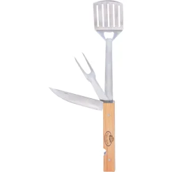 Inklapbaar BBQ Gereedschap Naturel^Esschert Design Best