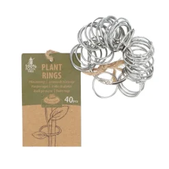 Metalen Plantenringen Zilver 40 stuks^Esschert Design New
