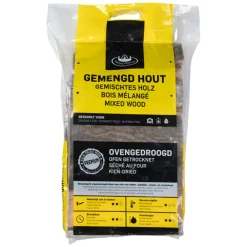 Clearance Ovengedroogd Gemengd Haardhout Bruin Barbecue