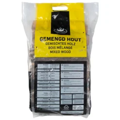 Clearance Ovengedroogd Gemengd Haardhout Bruin Barbecue