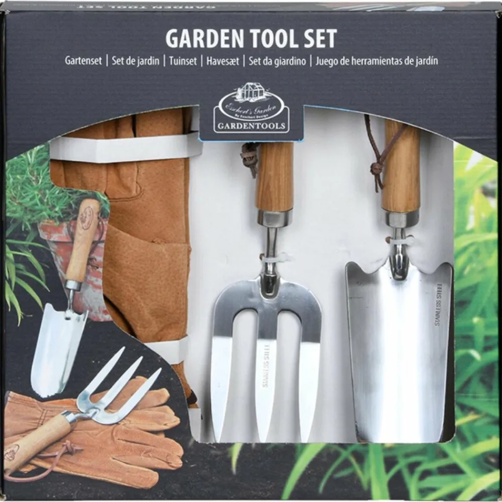 Rvs Tuinset S Bruin^Esschert Design Clearance