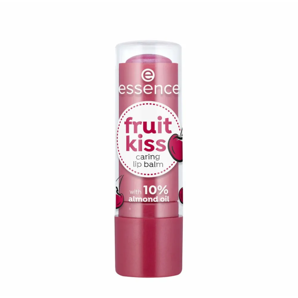 Lipverzorging<essence Fruit Kiss Caring Lipbalm 02 Cherry Love 4.8 gr