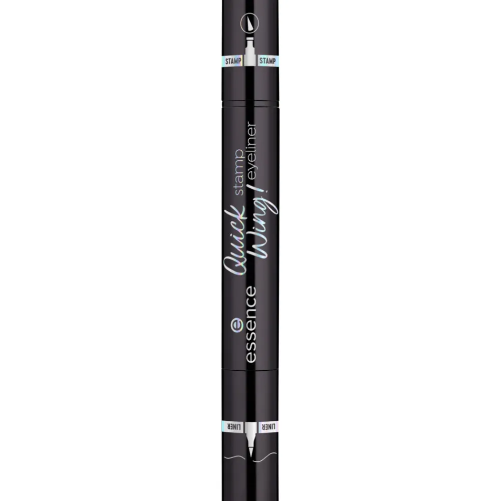 Online Quick Wing! Stamp Eyeliner 01 Black 3 ml Eyeliner
