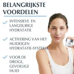 Gezicht<Eucerin AQUAporin Active Hydraterende Crème Rijke Textuur 50 ml