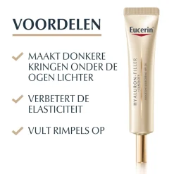 Gezicht<Eucerin Hyaluron Filler + Elasticity Oogcontourcrème SPF 20