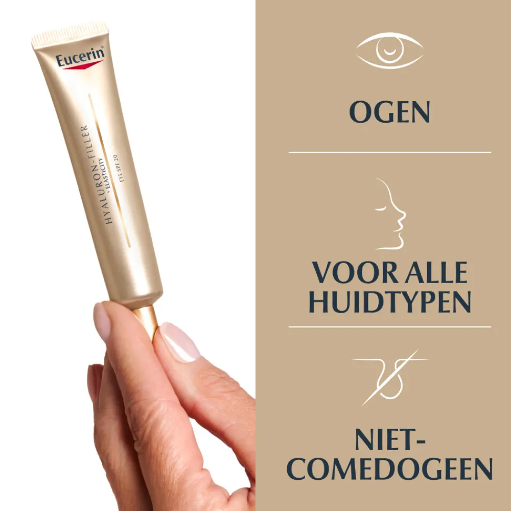 Gezicht<Eucerin Hyaluron Filler + Elasticity Oogcontourcrème SPF 20
