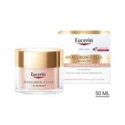 Gezicht<Eucerin Hyaluron-Filler + Elasticit Dagcrème Rose SPF30 50 ml