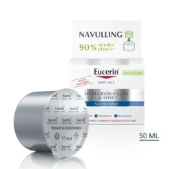 Gezicht<Eucerin Hyaluron-Filler + 3x Effect Nachtcrème Navulling 50 ml