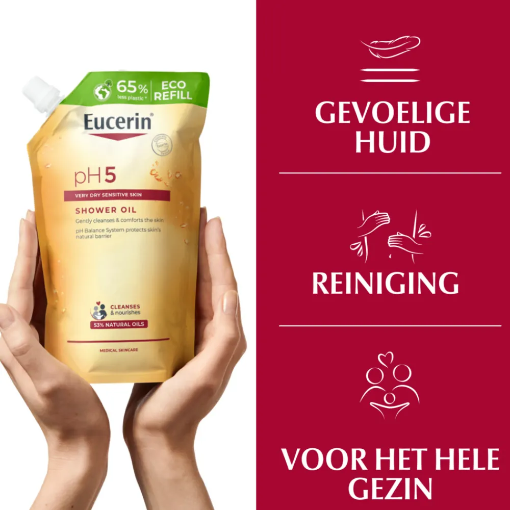 Clearance pH5 Doucheolie Navulverpakking 400 ml Lichaam