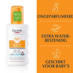 Best Sun Sensitive Protect Kids Sun Spray SPF 50+ 200 ml Lichaamsverzorging|Zonnebrand