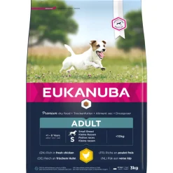 Hondenvoer<Eukanuba Active Adult Small Hondenvoer Small 3 kg