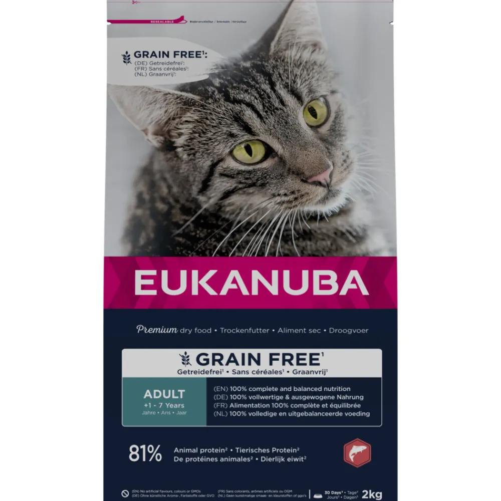 Discount Adult Graanvrij Kattenvoer Zalm 2 kg Kattenvoer