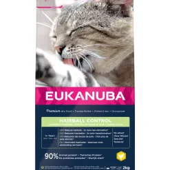 Adult Hairball Control Kattenvoer 2 kg^Eukanuba Clearance