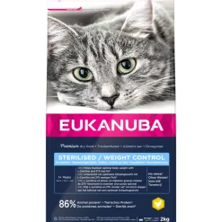 Adult Sterilised Weight Control Kattenvoer 2 kg^Eukanuba Sale
