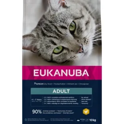 Kattenvoer<Eukanuba Adult Top Condition 1+ Kattenvoer Kip - Lever 10 kg