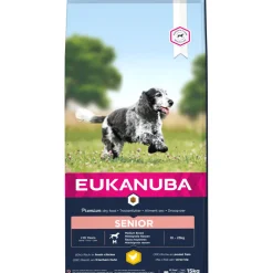 Hondenvoer<Eukanuba Senior Medium Hondenvoer Kip 15 kg