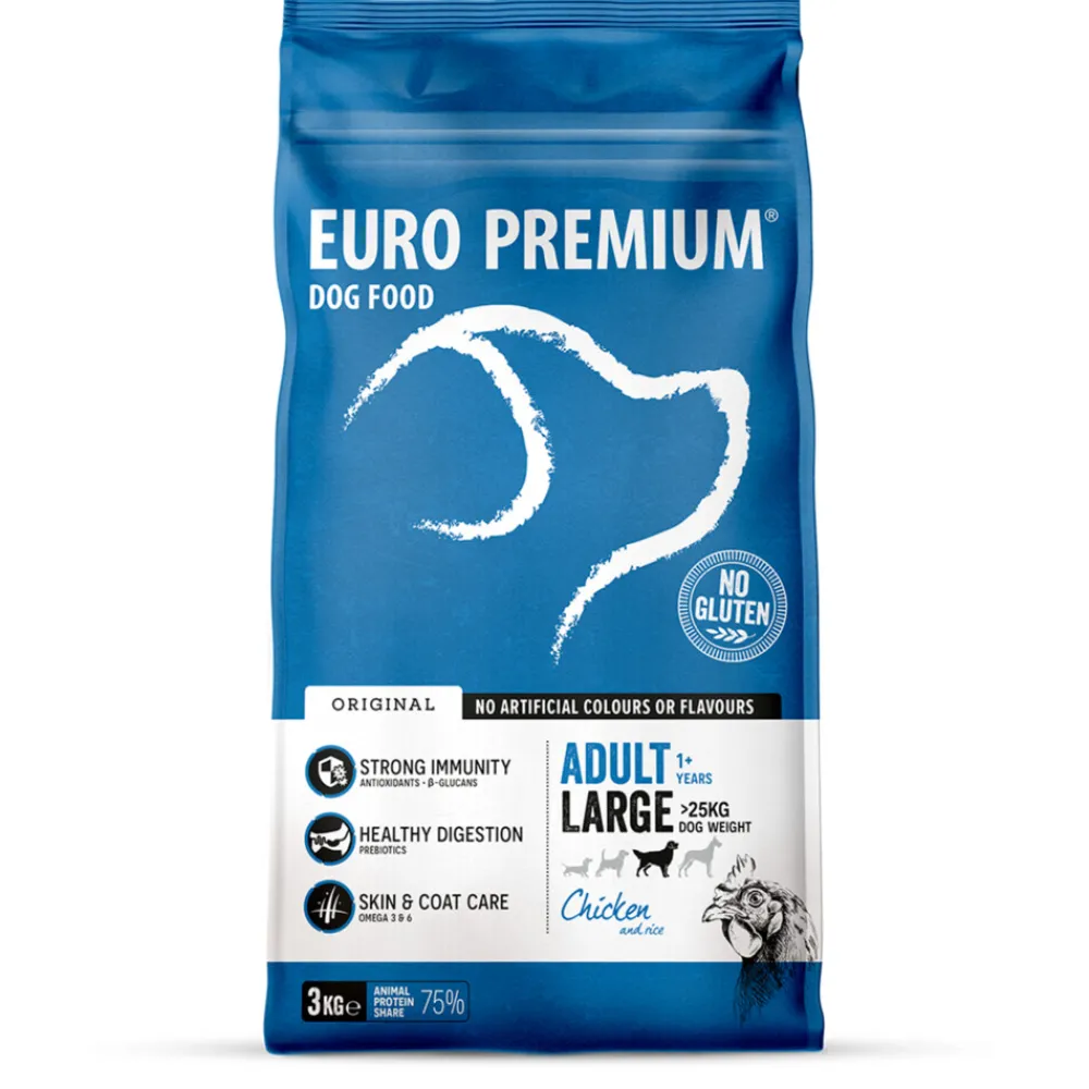 Adult Large Kip - Rijst 3 kg^Euro-Premium