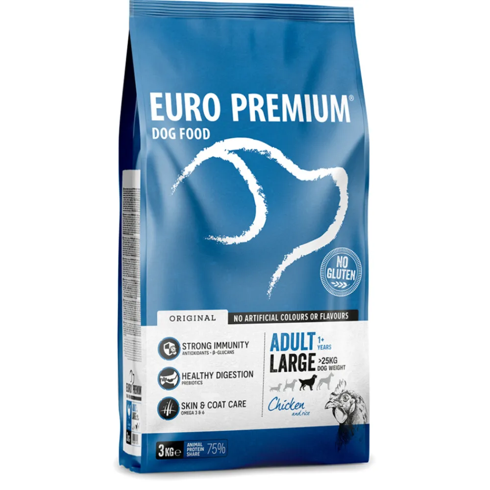 Adult Large Kip - Rijst 3 kg^Euro-Premium