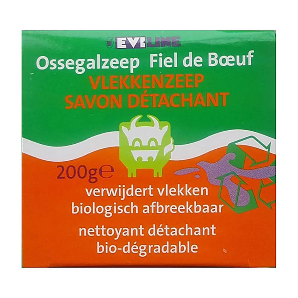 Vlekkenverwijderaar<Evi Line Ossengalzeep Trio 200 gr