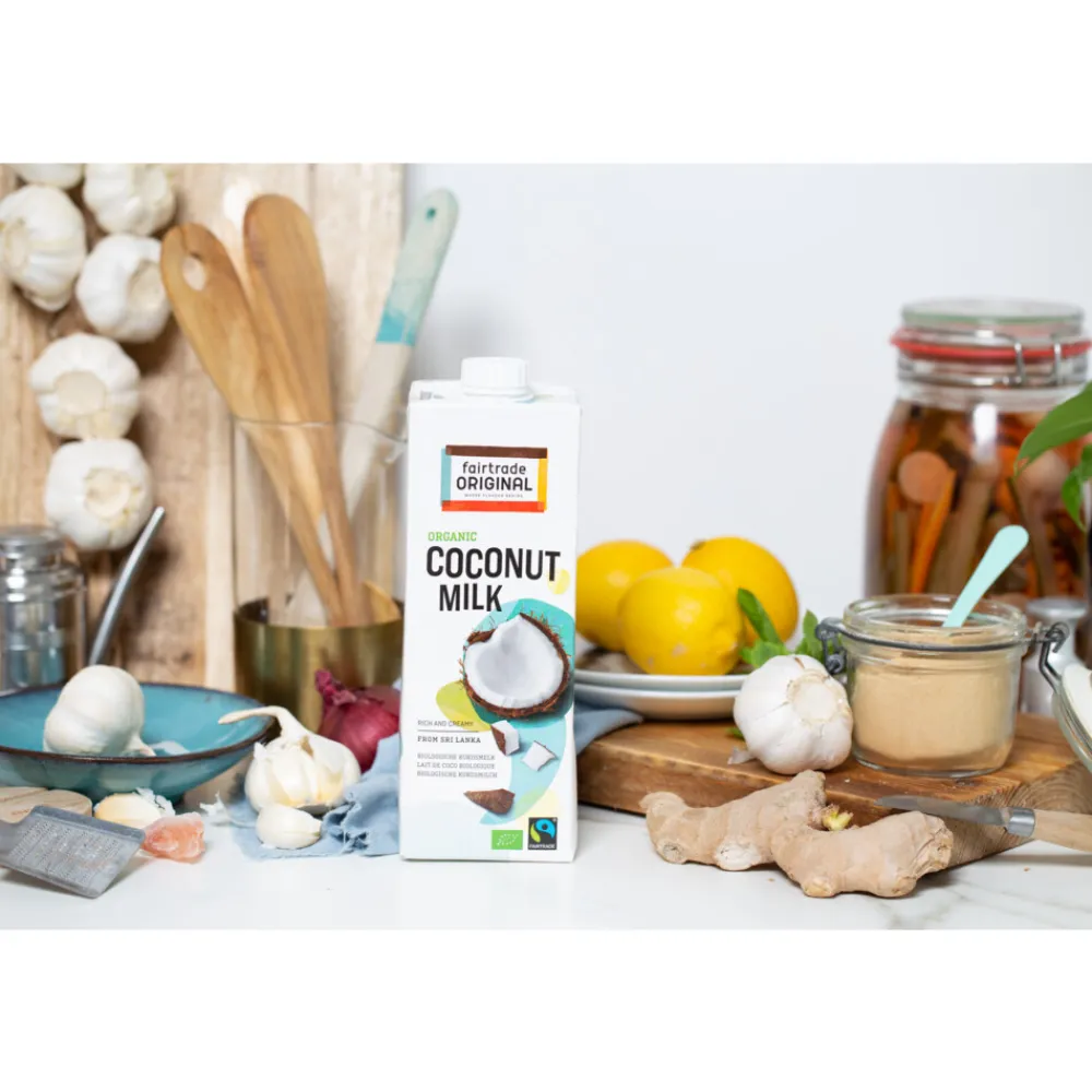 Clearance Kokosmelk Biologisch 1 liter Melkvervangers