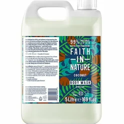 Douchegel Navulling Coconut 5 liter^Faith In Nature Sale