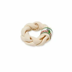 Rawhide Dental Braided Donut S^Farm Food Sale