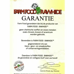Rawhide Dental Chips 150 gr^Farm Food New