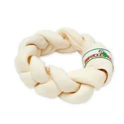 Rawhide Dental Braided Donut L^Farm Food