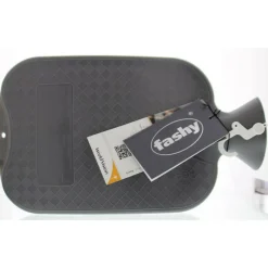 Warmwaterzak Enkele Ribbel Antraciet 2 liter^Fashy