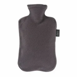 Thuis & Onderweg|Zelfzorg<Fashy Warmwaterzak Fleece Antraciet Grijs 2 liter