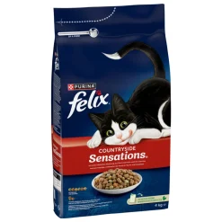 Kattenvoer<Felix Kattenvoer Countryside Sensations 4 kg