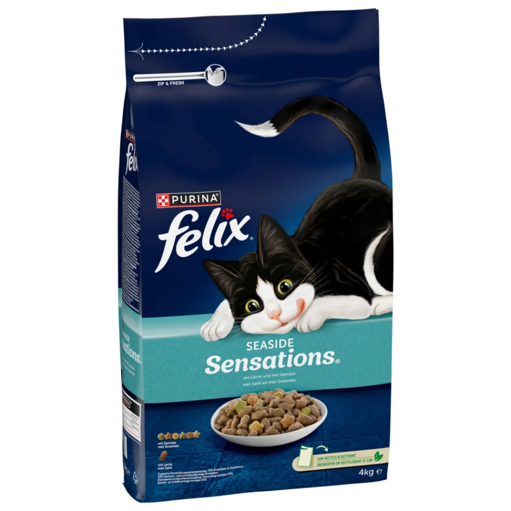 Kattenvoer<Felix Kattenvoer Seaside Sensations 4 kg