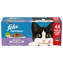 New Original Mix Selectie in Gelei 44 x 85 gr Kattenvoer