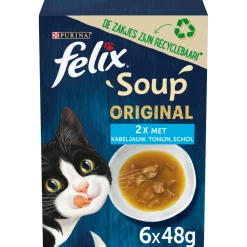 Sale Soup Vis Selectie 6 x 48 gr Kattenvoer