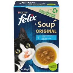 Sale Soup Vis Selectie 6 x 48 gr Kattenvoer