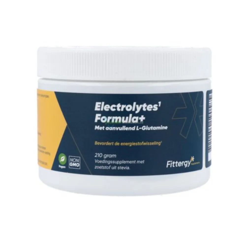 Electrolytes Formula+ met L-Glutamine 210 gr^Fittergy Supplements Online