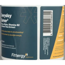 Afslankpillen<Fittergy Supplements Everyday Burner 450 gr