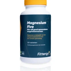 Mineralen<Fittergy Supplements Magnesium Five 120 tabletten